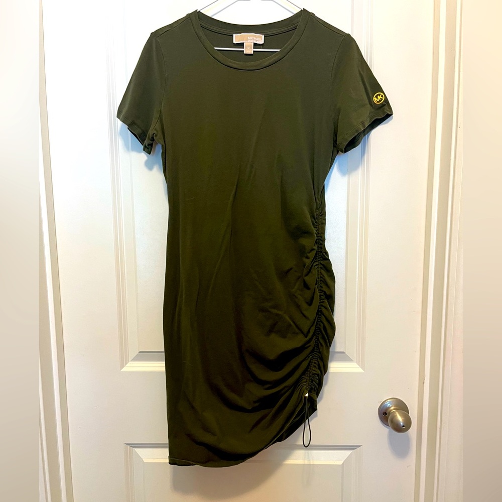 Michael Kors green dress, size Med.